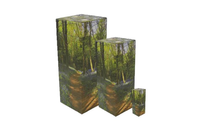 Bluebell woodland scatter pod