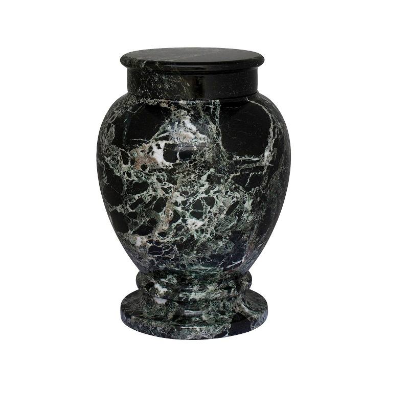Marble Urn Black Natural