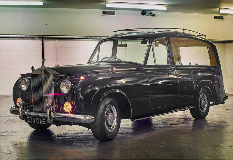 James Funeral Service Harrow Motorbike Hearse