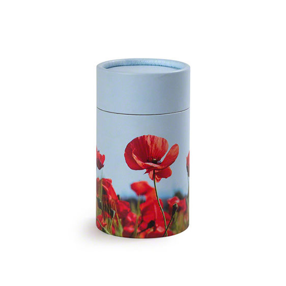 Poppies Scatter Tube